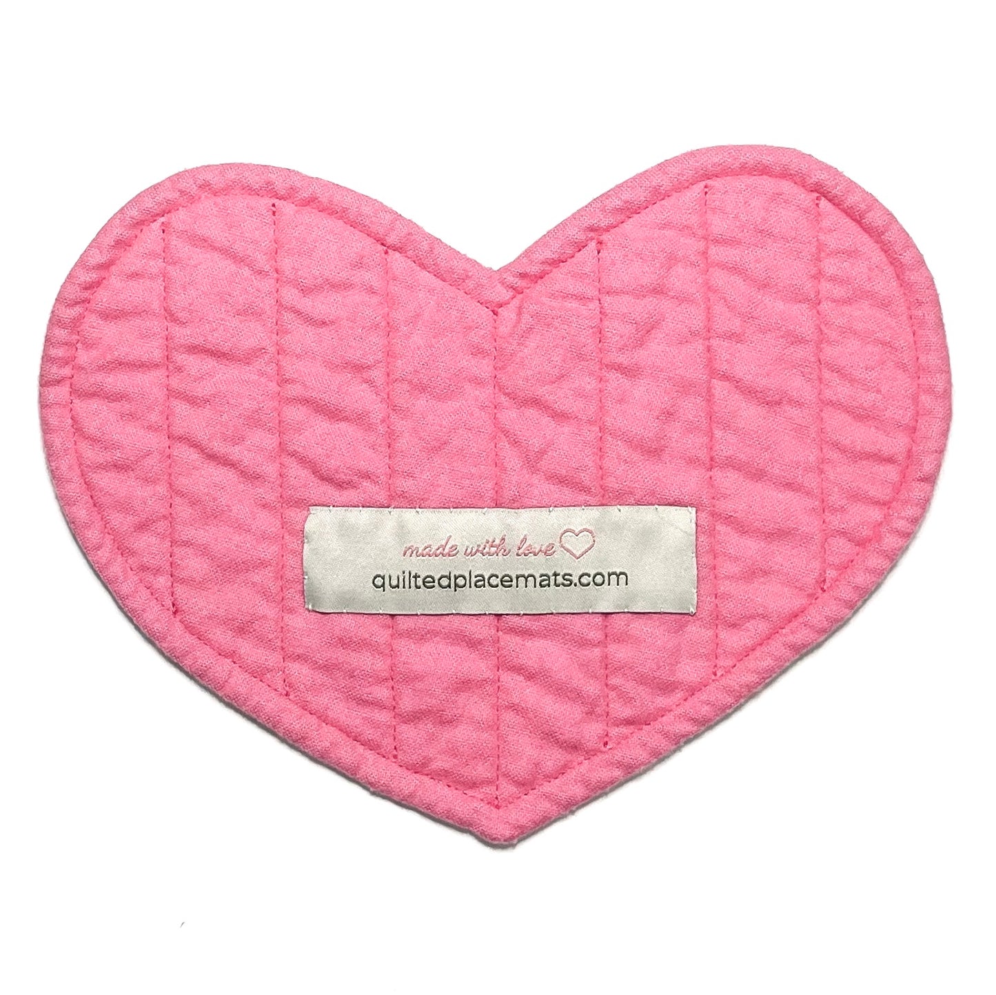 Mug Mat (Heart) "Dog Rose"