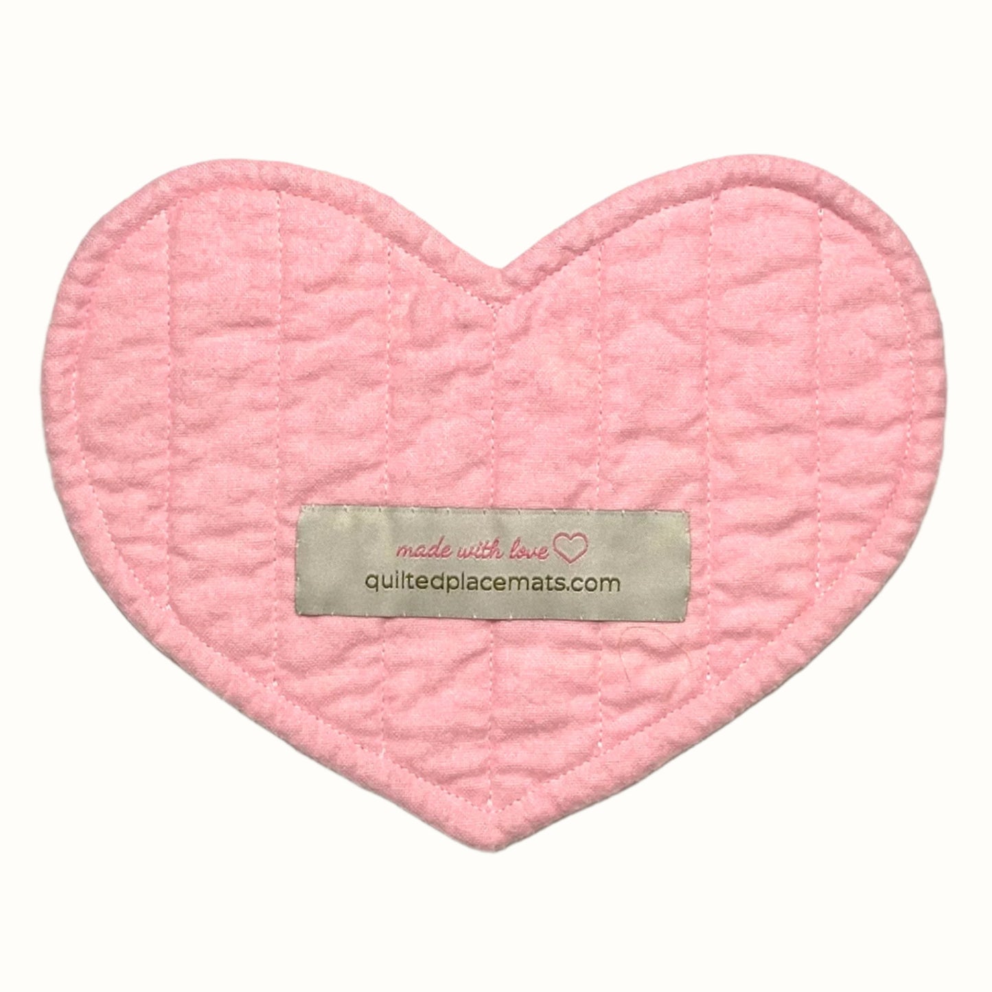 Mug Mat (Heart) "Tea Roses"
