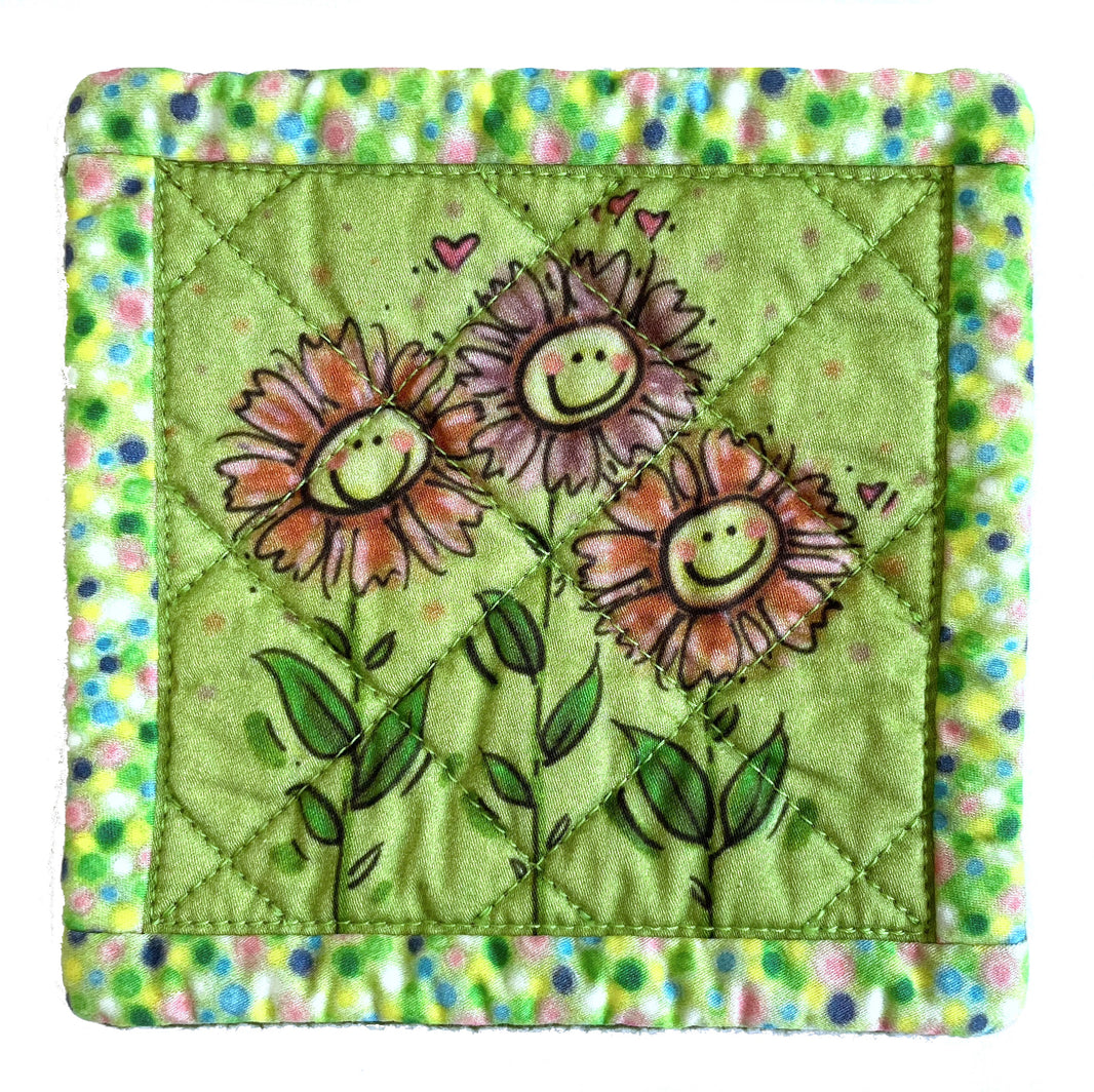 Quilted Mug Mats | Saucer Mats | Mug Coasters | quiltedplacemats.com